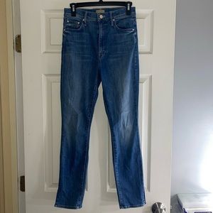 MOTHER The Swooner Ankle Slice - I Wet My Plants Color